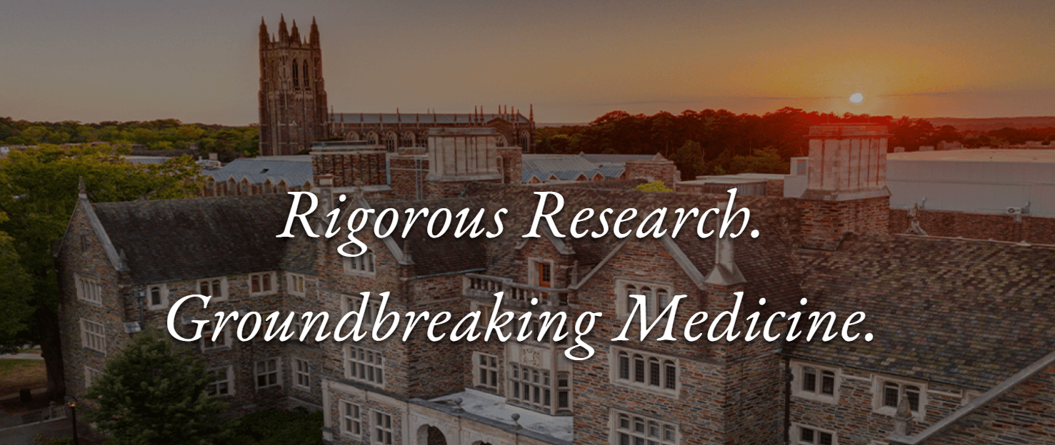 NIH-Duke Master's Program in Clinical Research
